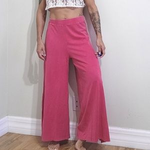 NWT Revolve Hello Nite Vintage Red pajama/loungewear jogger pants Size small